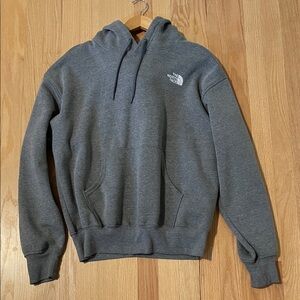 The North Face grey Hoodie medium